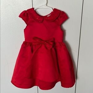 Nanette Lepore Red Flutter Sleeve Sundress